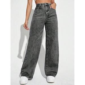 ICON High Waist Wide Leg Jeans
